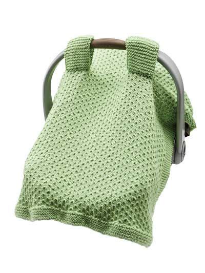 Car seat blankets are an elegant solution to that moment when you realize that your baby might need another layer. Knitted Car Seat Cover Knit Patterns Instruction Dot Moss ...
