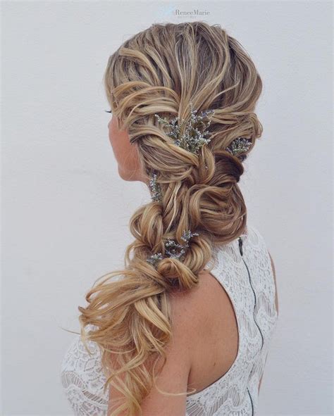 Side Braid Wedding Hairstyle Get Inspired By Fabulous