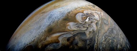 Nasas Juno Captures Jupiters Ravaging Northern Storms In Stunning New