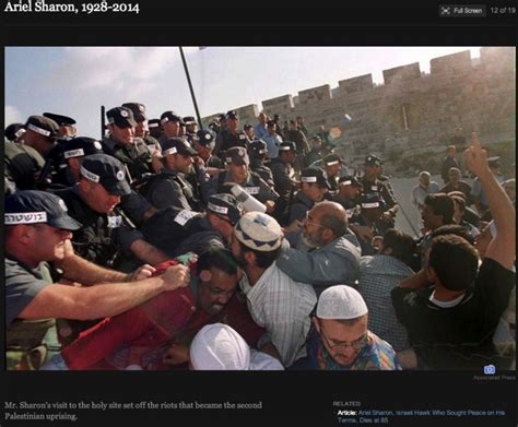 Deep Dive For Photo Editors Ariel Sharon And The Politics Of The Slideshow Retrospective