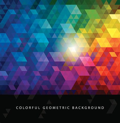 57700 Colorful Background Geometric Stock Illustrations Royalty Free