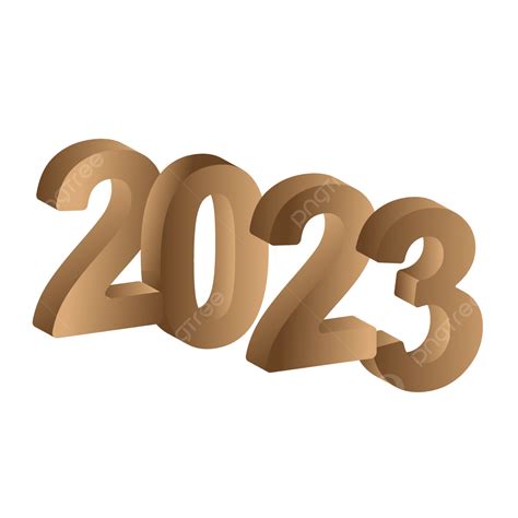 2023 Gradient Text Effact 2023 Gradient Text 2023 Golden 2023 Happy