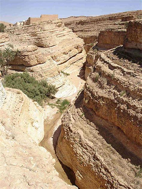 Canyon De Midès Midès Région De Tozeur Gafsa Et Kebili Tunisie