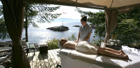 sunshine coast accommodations and spa at rockwater secret cove resort british columbia canada