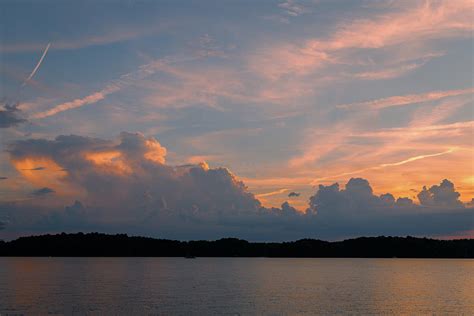 Lake Norman Sunset Photograph By Les Greenwood Fine Art America