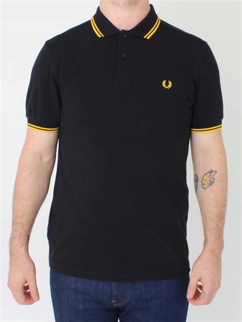 Fred Perry M3600 Polo Blackyellow