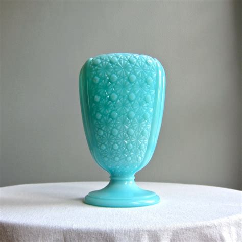 114 Best Turquoise Blue Milk Glass Images On Pinterest Milk Glass