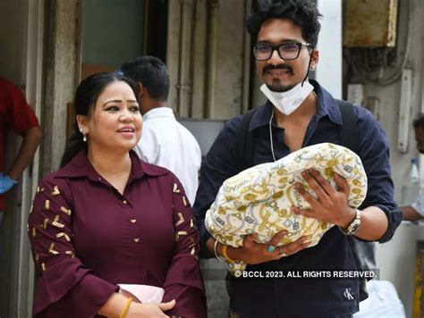 Bharti Singh Discharged From Hospital See First Photos Of Haarsh Limbachiyaa And Her With Their