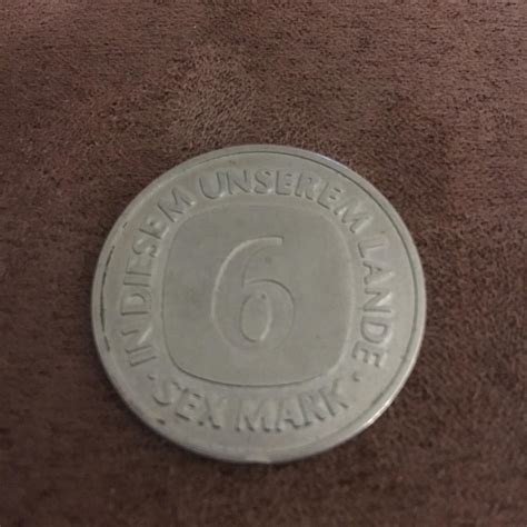 Münze Sex Mark 1992 Sammlerstück In 22297 Winterhude Für 1000 € Zum Verkauf Shpock De