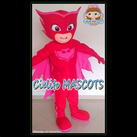 Owlette Of Pj Masks Mascot Costume Cielito Mascots