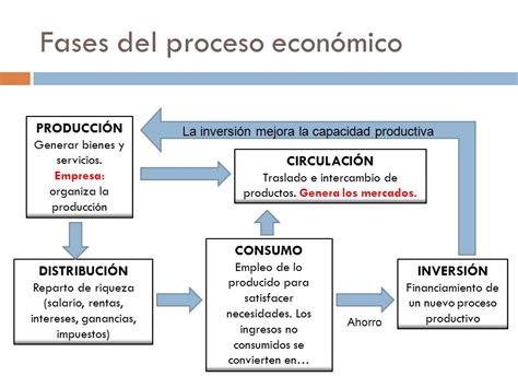 Fases Del Proceso Economico