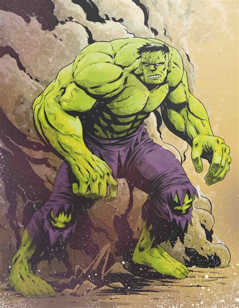 Drawing Hulk Hulk Drawing Process Marvel Comics Comicbook Art
