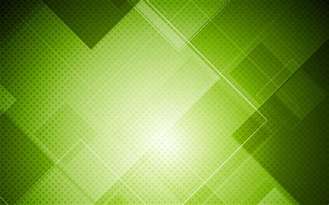 Green And White Square Material Design
