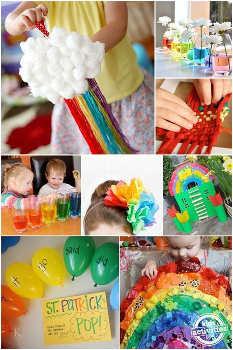21 Rainbow Activities And Crafts To Brighten Your Day Rainbow Crafts