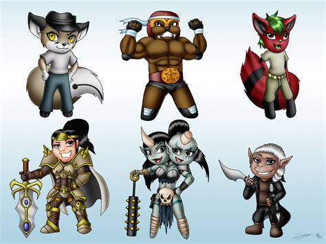 Chibis By Evil Rick On Newgrounds