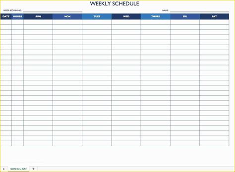 Free Online Work Schedule Template Of Bi Weekly Employee Schedule