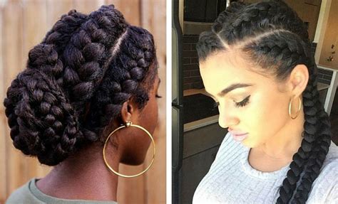 51 Goddess Braids Hairstyles For Black Women Stayglam