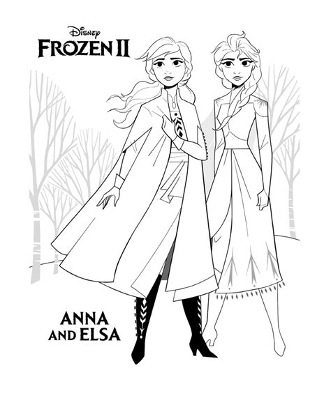Frozen Anna En Elsa Kleurplaat Kleurplaat Frozen Elsa Nokk My XXX Hot