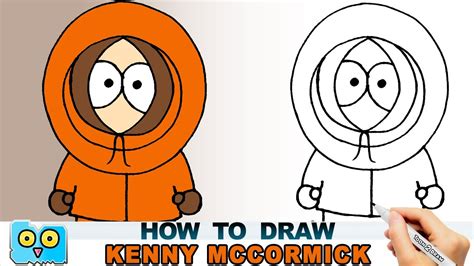 Kenny Drawing How To Draw Kenny Mccormick South Park Youtube