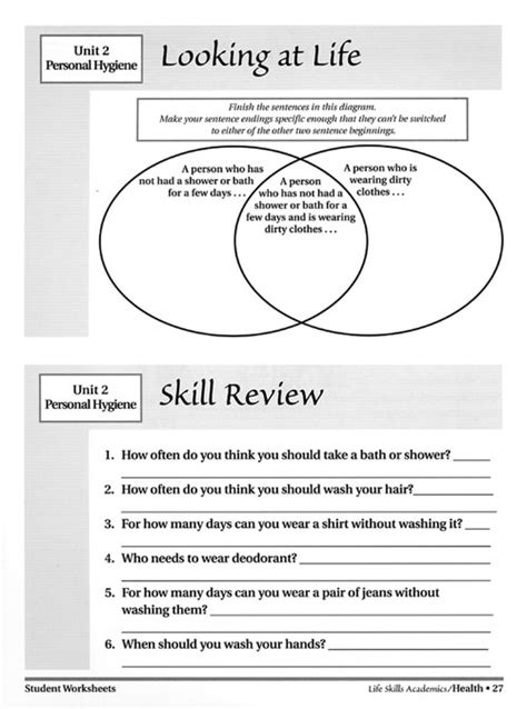 14 Best Images Of Life Skills Worksheets For Adults In Recovery Free