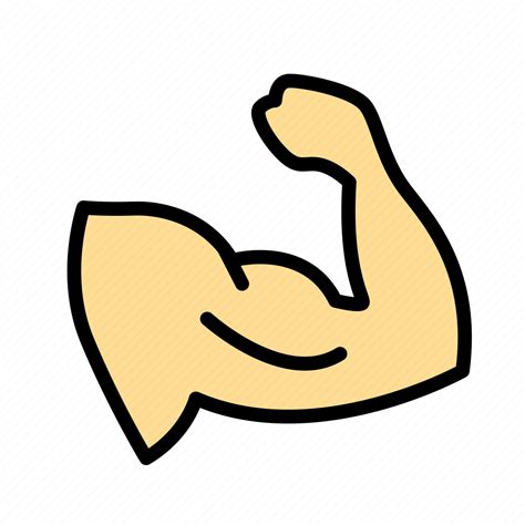 Fitness Gym Hand Muscle Sport Icon Download On Iconfinder