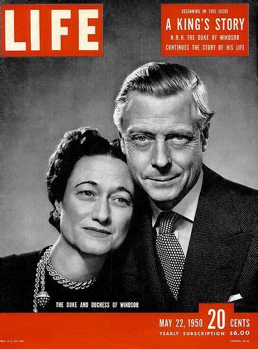 1950 The Duke And His Duchess Life Magazine Zeitschriften Cover