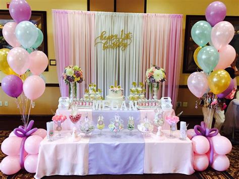 1st Birthday Unicorn Theme - 1st Birthday Ideas
