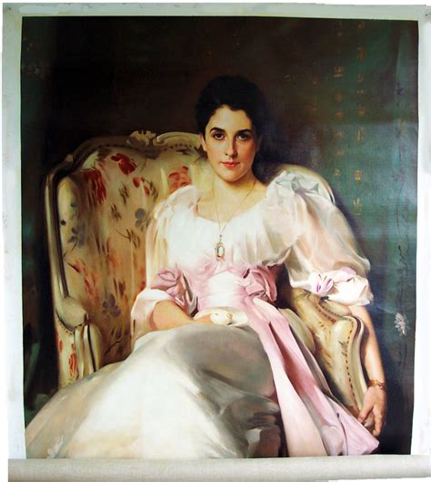 A Reproduction Of “lady Agnew Of Lochnaw” Reproduction Oil Painting