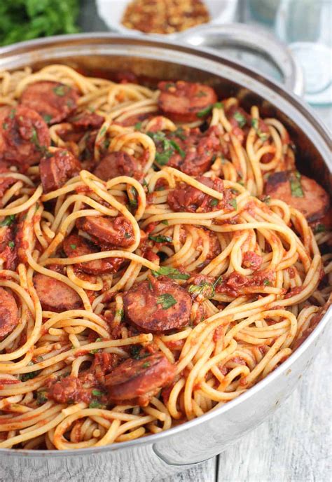 Smoked Sausage Fra Diavolo