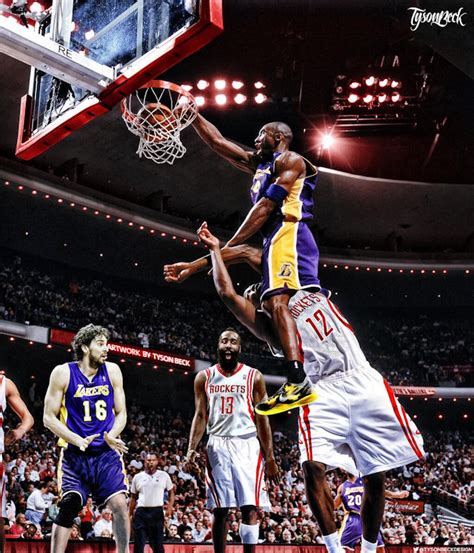 Le Photoshop Du Jour Kobe Bryant Posterize Dwight Howard Basket Usa