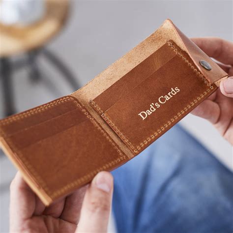 Free delivery and returns on ebay plus items for plus members. Leather Credit Card Wallet With Brass Popper By Vida Vida | notonthehighstreet.com
