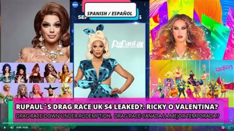 Rupauls Drag Race Uk S4 Filtrado Valentina O Ricky Lips Drag Race