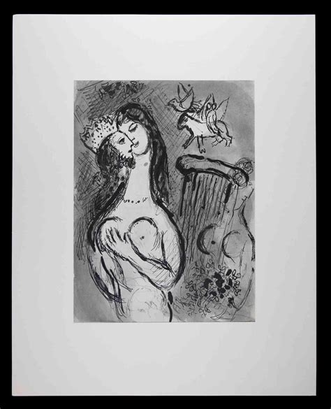 marc chagall cantique des cantiques original héliogravure by marc chagall 1960 at 1stdibs