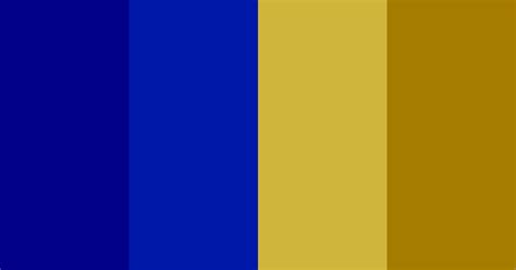 Dark Blue And Gold Color Scheme Blue