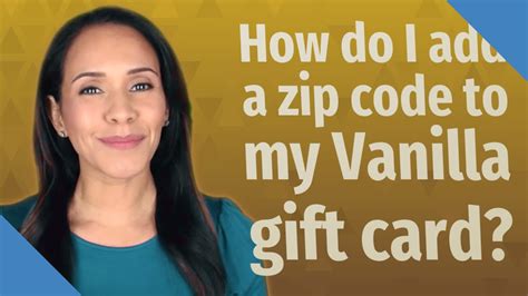 How To Add Zip Code To Vanilla Gift Card Guides Theappflow My Xxx Hot