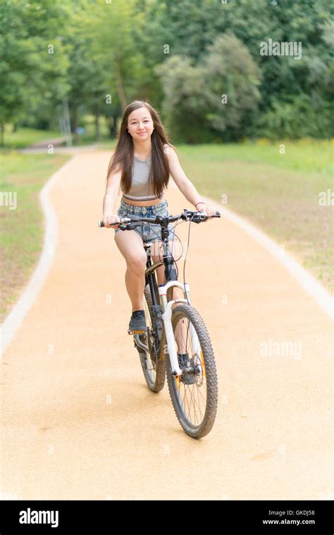 Preteen Model Bike Ride