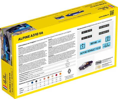 Starter Kit Alpine A310 56146 Heller