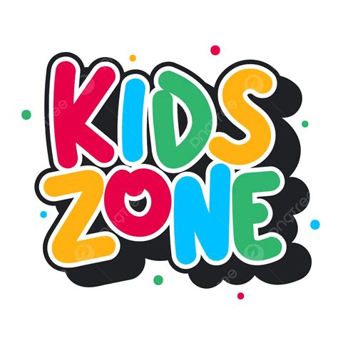 Cute Kids Zone Text Vector Kids Zone Kids Zone Png And Vector With