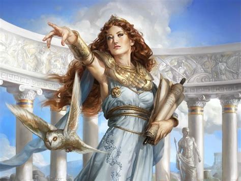 Which Greek Goddess Are You Athena Goddess Fantasy Art Illustrations Greek Gods And Goddesses