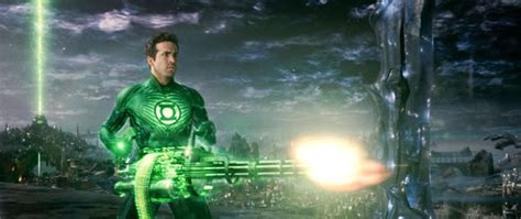 The Green Lantern And His Gatling Gun