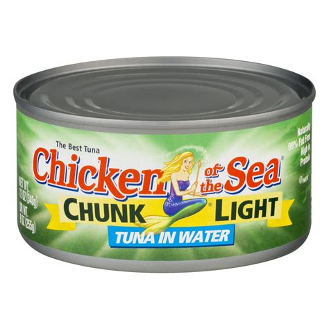 Chicken Of The Sea Chunk Light Tuna In Water 12 Oz