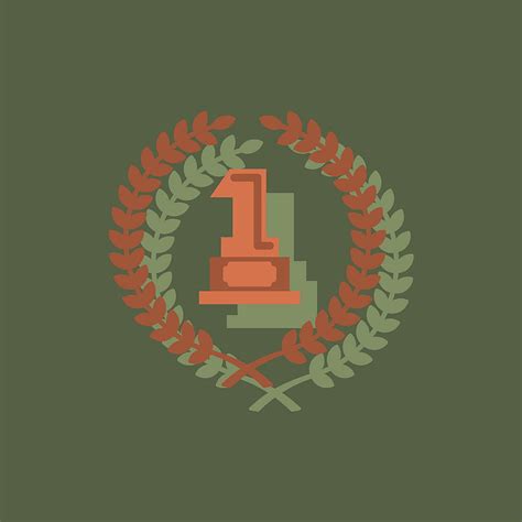 First Place Icon Golden Number One Symbol In Vector Eps Ai Uidownload