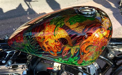 See more ideas about motorcycle painting, motorcycle tank, motorcycle paint jobs. Amazing artwork on tank | Custom paint motorcycle, Custom ...