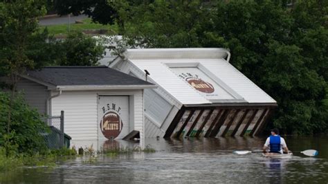 Massive Rainstorms Trigger Widespread Flooding In Nova Scotia The