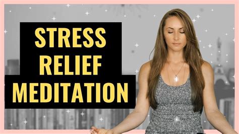 Relaxing Guided Meditation For Stress Relief 12 Minute Calm Guided Meditation Youtube