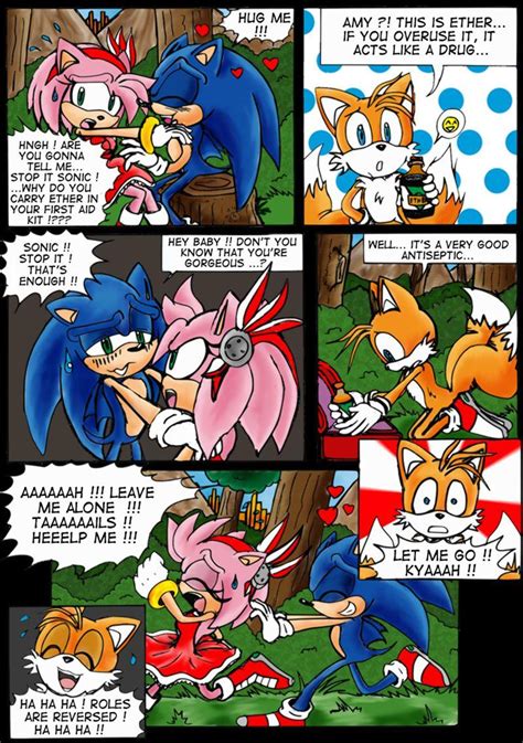 Sonic And Amy The Dark Doppels Vol On The Duck Page