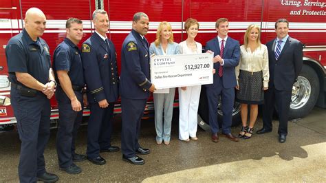 Paying It Forward Local Companys Donation Aids Firefighter Training Need Dallas City News