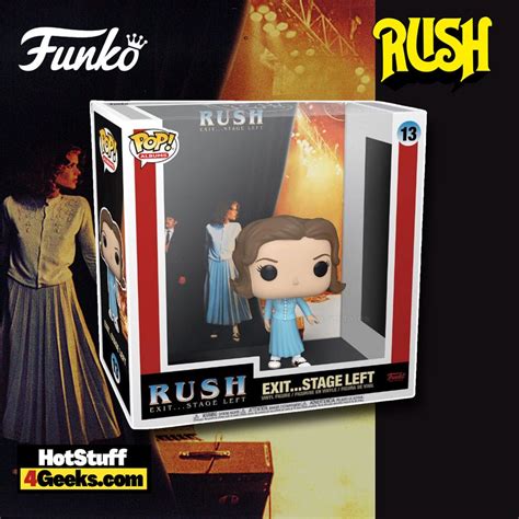 2022 New Rush Exit Stage Left Funko Pop Album