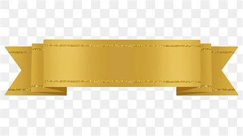 Gold Banner Png PNG Vector PSD And Clipart With Transparent Background For Free Download