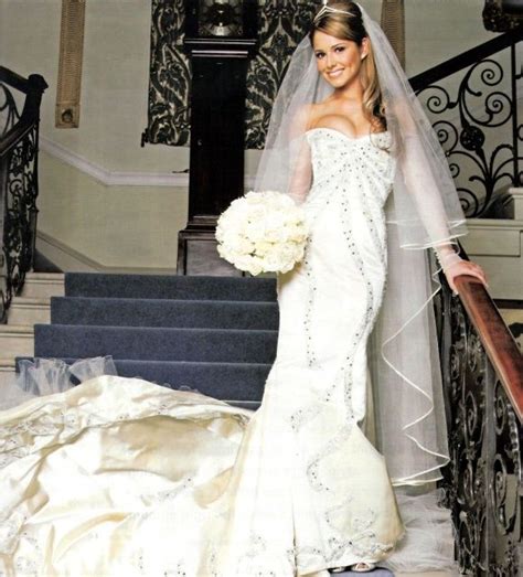 Cheryl Cole Famous Wedding Dresses Celebrity Wedding Dresses Red